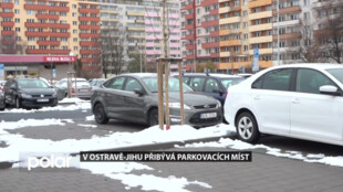 V Ostravě-Jihu přibývá parkovacích míst. Nejvíce jich chybí ve Výškovicích