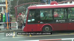 MHD od 12. prosince navyšuje počty spojů i zastávek