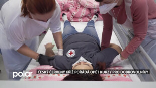 Český červený kříž pořádá opět kurzy pro dobrovolníky