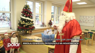 Mikołaj odwiedził przedszkole na Hołkowicach