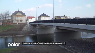 Opava pokračuje v opravách mostů