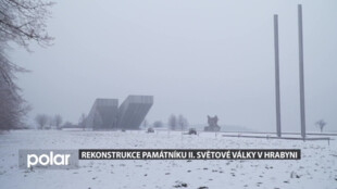 Památník II. světové války v Hrabyni čeká rekonstrukce
