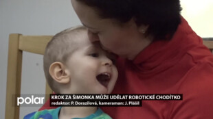 Krok za Šimonka může udělat robotické chodítko, cesta k němu je ale trnitá