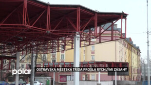 Rychlé zásahy upozorňují na budoucí proměnu městské třídy v Ostravě. Některé provokují