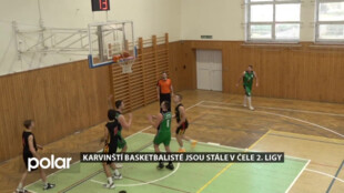 Karvinští basketbalisté jsou stále v čele 2. ligy