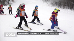 Karvinské děti se i letos učí lyžovat v Bukovci. Za pár dní na svahu jsou vidět výsledky