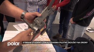 STUDUJ U NÁS: Mladí piloti dronů se vzdělávali v Mošnově