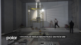 V Rychvaldě finišuje rekonstrukce smuteční síně, nechybí ani dílo místního umělce