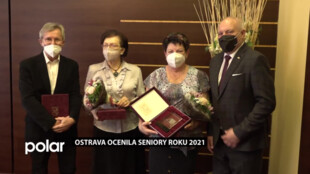 Ostrava vyhlásila seniory roku 2021. Oceněny byly osobnosti i klub seniorů