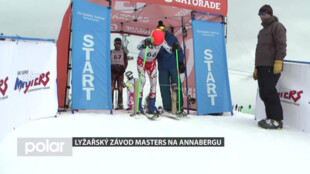 Závody Ski série masters přilákaly na sjezdovku Annaberg do Andělské Hory stovku lyžařů z celé ČR