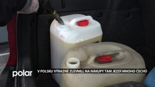 Polská vláda výrazně snížila ceny potravin a pohonných hmot, za levnými nákupy jezdí i Češi