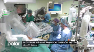 Fakultní nemocnice Ostrava má nový robotický operační systém