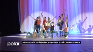 Absolventky tanečního oboru předvedly v divadle své choreografie