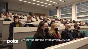 OPF Karviná otevřela dveře novým zájemcům, fakultou je provedli sami studenti