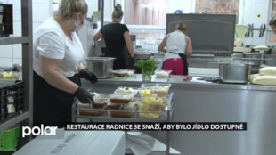 Restaurace Radnice se snaží, aby bylo jídlo dostupné zejména pro seniory