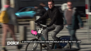 V Ostravě už využívá sdílená kola více než 40 tisíc lidí, rekordman jezdil i šestkrát denně