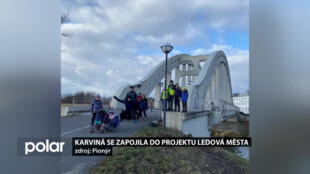 Karviná se poprvé zapojila do projektu Ledová města