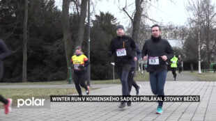 V Ostravě se běžel Winter run. 7. ročník závodu si nenechaly ujít stovky lidí