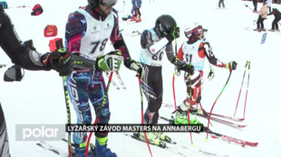 Zkušení lyžaři kategorie masters závodili na Annabergu v Andělské Hoře