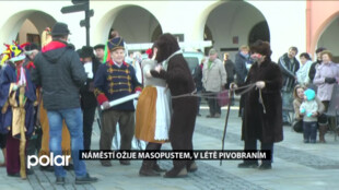 Náměstí už brzy ožije masopustem, v létě nastane Pivobraní