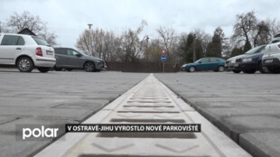 Na Jihu Ostravy přibylo parkovacích míst i nové chodníky