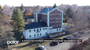 Slezské vzdělávací centrum v Karviné otevřelo rekonstruovanou budovu Mlynářovy vily