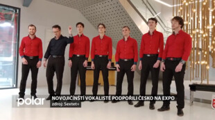 Novojičínští vokalisté podpořili Česko na EXPO 2020
