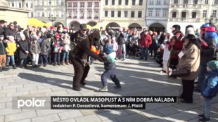 Město ovládl masopust a s ním i rozverná nálada