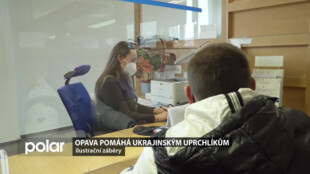 Opava pomáhá ukrajinským uprchlíkům