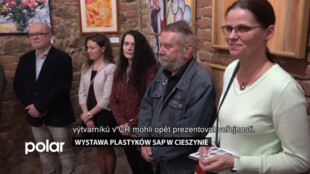 Wystawa plastyków w SAP w Cieszynie