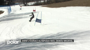 Zimní olympiáda v lyžování a snowboardingu všech škol okresu Bruntál přivítala rekordní počet závodníků