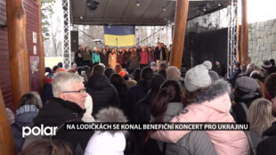 Na Lodičkách v Karviné se konal benefiční koncert pro Ukrajinu i dražba uměleckých děl