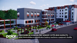 Přestavba novojičínského domova pro seniory zvýší jeho kapacitu