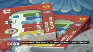 Do humanitární pomoci se zapojí všichni stonavští školáci