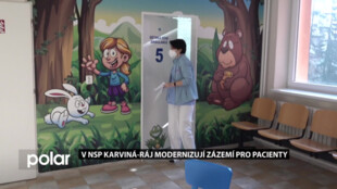V NsP Karviná-Ráj modernizují rodinné pokoje porodnice, nový kabátek má i dětská oční ambulance