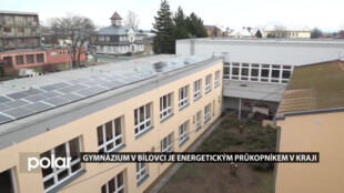 ENERGIE A KRAJ: Bílovecké gymnázium má vlastní fotovoltaickou elektrárnu