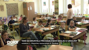 Noví spolužáci z Ukrajiny se ve škole výborně adaptovali, děti jim pomáhají