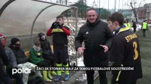 Žáci SK Stonava mají za sebou fotbalové soustředění