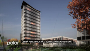 Černá perla, administrativní budova v Bruselském stylu v Ostravě-Porubě, už nebude chátrat