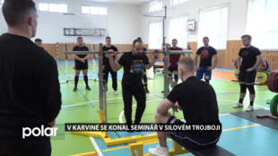V Karviné se konal seminář v silovém trojboji pro talentovanou mládež z celé Moravy
