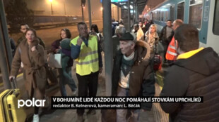 Každou noc přivážejí vlaky do Bohumína stovky uprchlíků z Ukrajiny, většina pokračuje dál na západ