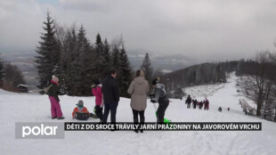 STUDUJ U NÁS: Dětský domov Srdce vyrazil na Javorový vrch