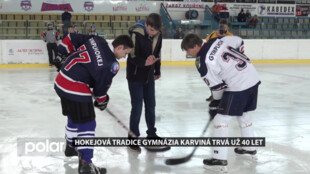 Maturanti karvinského gymnázia vyhráli v hokejové tradici školy 8:5