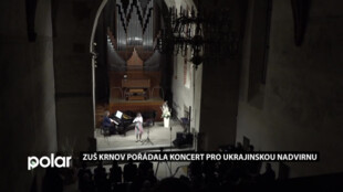 STUDUJ U NÁS: ZUŠ Krnov pořádala koncert pro Ukrajinu