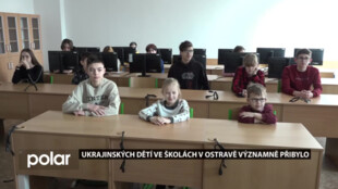Ukrajinských dětí ve školách v Ostravě výrazně přibylo. Kapacita je stále dostačující
