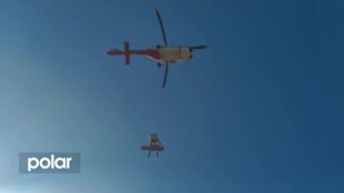 Vrtulník byl u turisty se zástavou srdce za dvě minuty, letěl přímo od zraněné paraglidistky