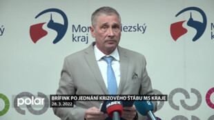 Brífink po jednání Krizového štábu Moravskoslezského kraje - 28. 3. 2022