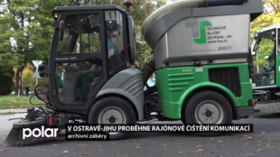 V Ostravě-Jihu začnou čistit silnice po zimě. Zbaví je smetků a posypového materiálu