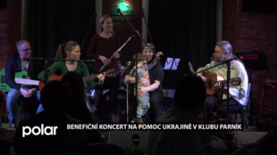 Ostravský klub Parník patřil benefičnímu koncertu na pomoc Ukrajině. Bylo úplně plno