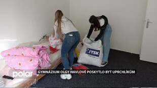 STUDUJ U NÁS: Gymnázium Olgy Havlové poskytlo byt Ukrajincům